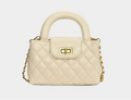 Sac Bandoulière Femme Matelassé Style Français Fermeture Magnétique TPU Souple 3 Coloris – CLEVI Paris