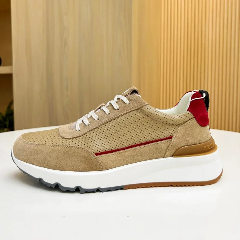Sneakers basses homme en cuir – CLEVI Paris