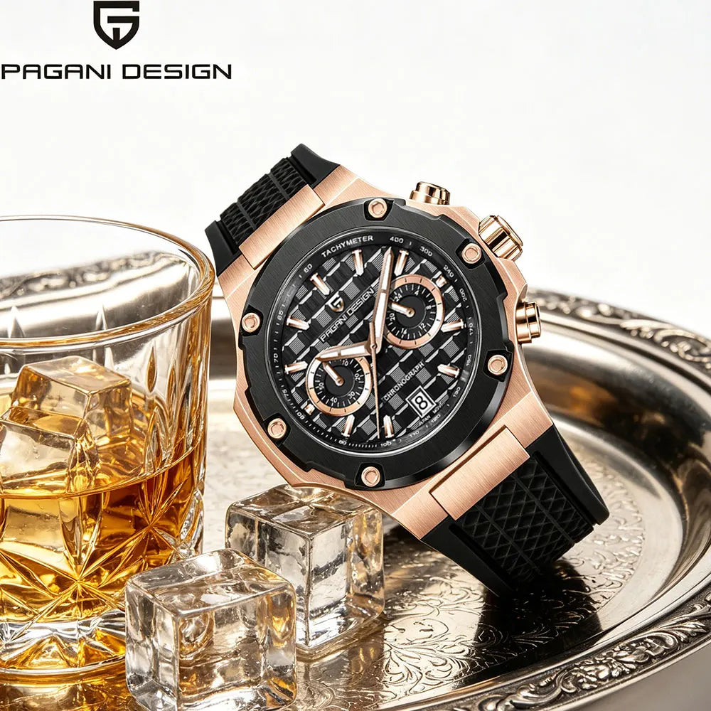 Montre Homme Quartz Chronographe Luxe Anti-Magnétique Pagani Design PD-YS032 – CLEVI Paris