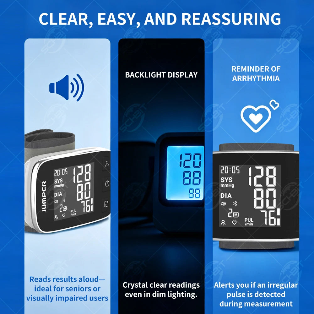 Tensiomètre Connecté Bluetooth Vocal – CLEVI Paris