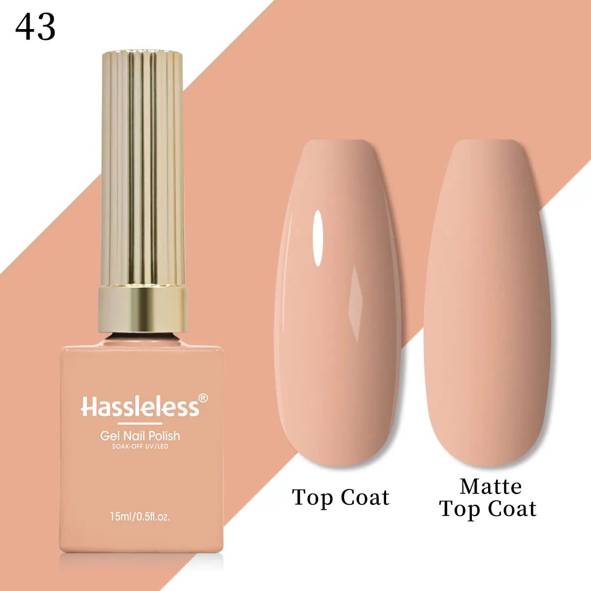 Vernis Gel Semi-Permanent Hassleless – 20 Couleurs Candy & Macaron – CLEVI Paris