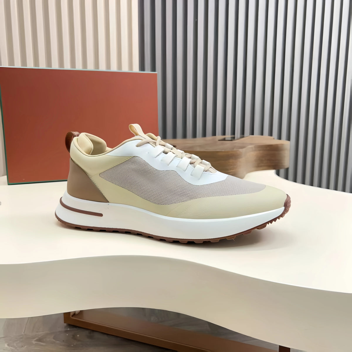 Sneakers Basses Cuir Véritable Légères Homme 10 Coloris EU 38-45 – CLEVI Paris