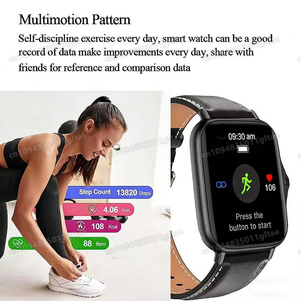 Montre connectée écran 1,83″ Bluetooth – CLEVI Paris
