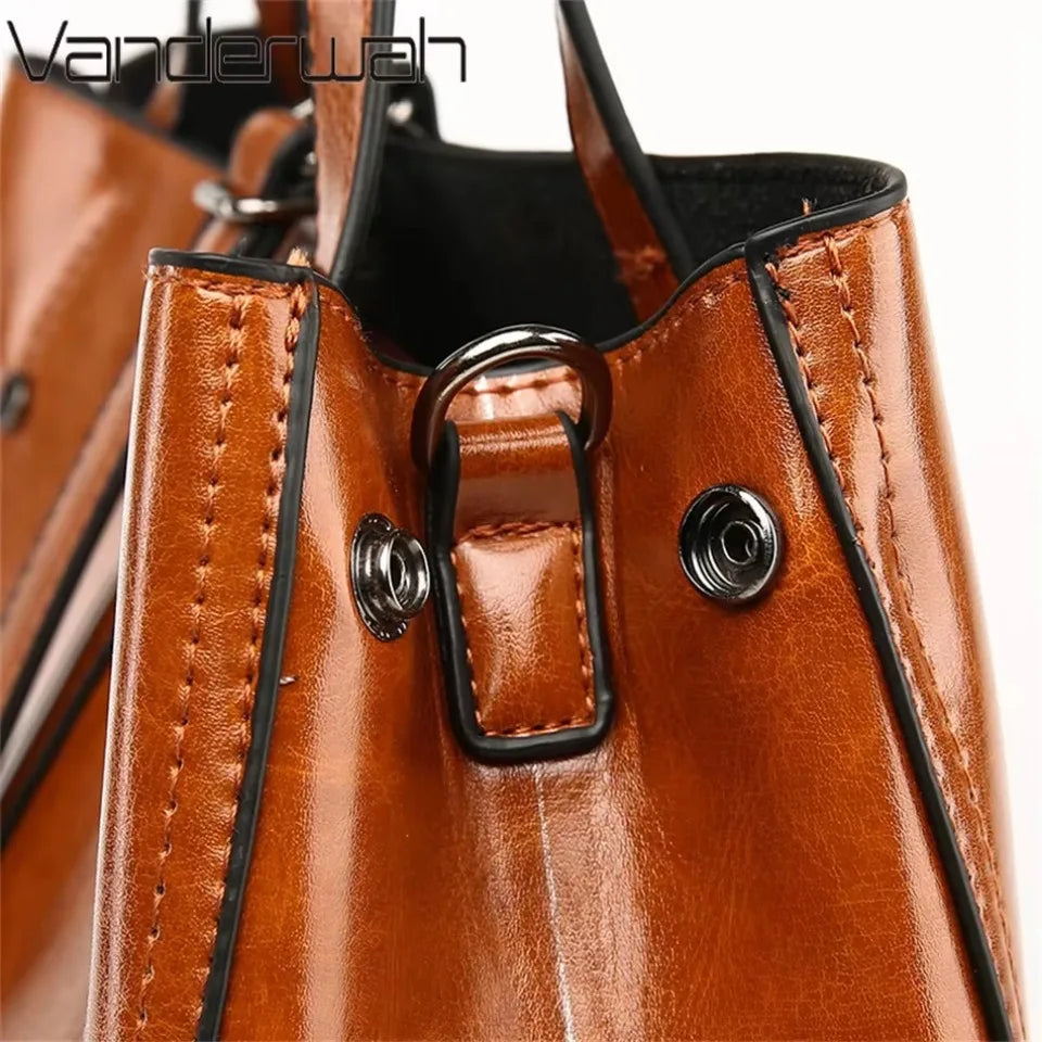 Sac bandoulière femme verni Vanderwah – CLEVI Paris