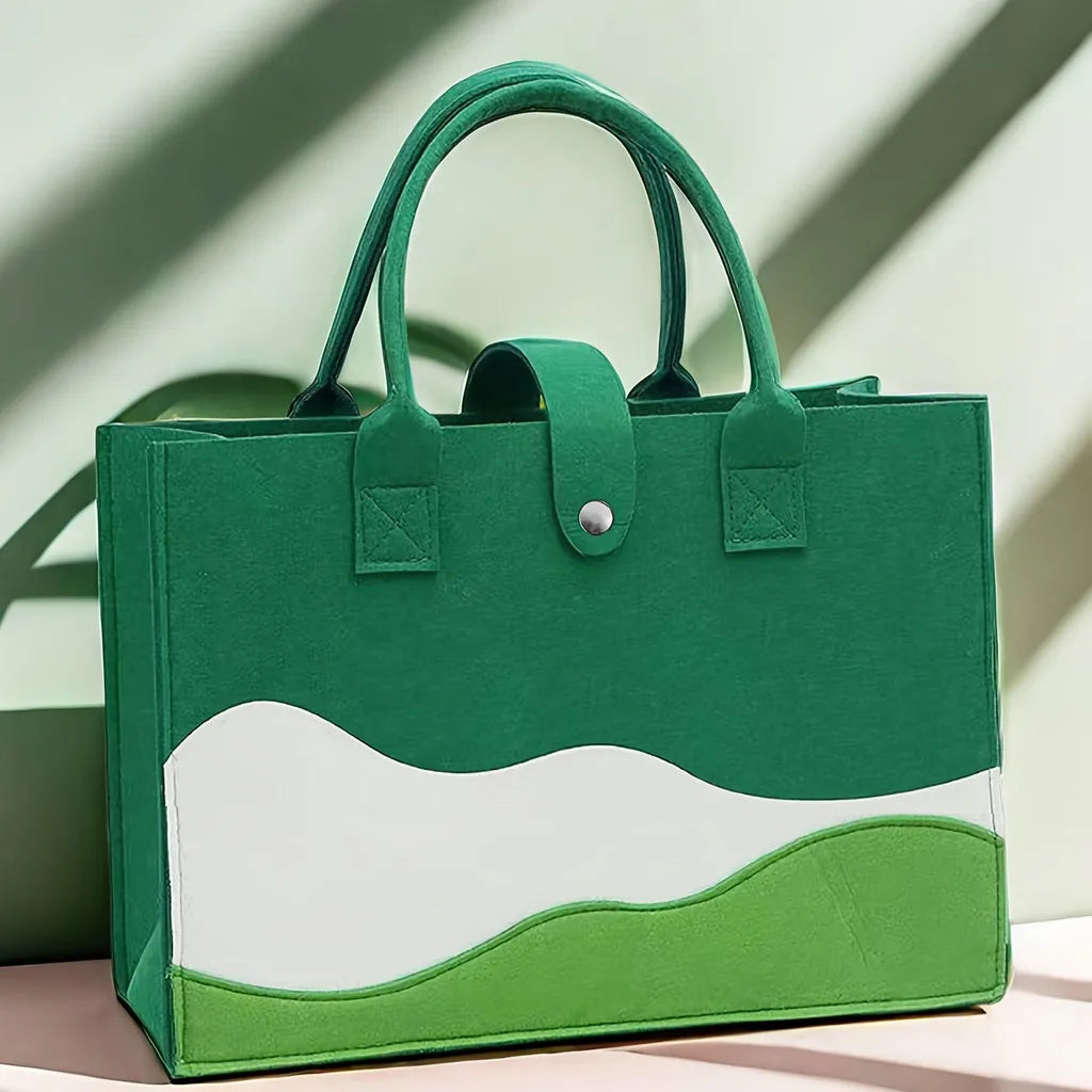 Sac Tote Rayé Toile Femme Multifonction – CLEVI Paris