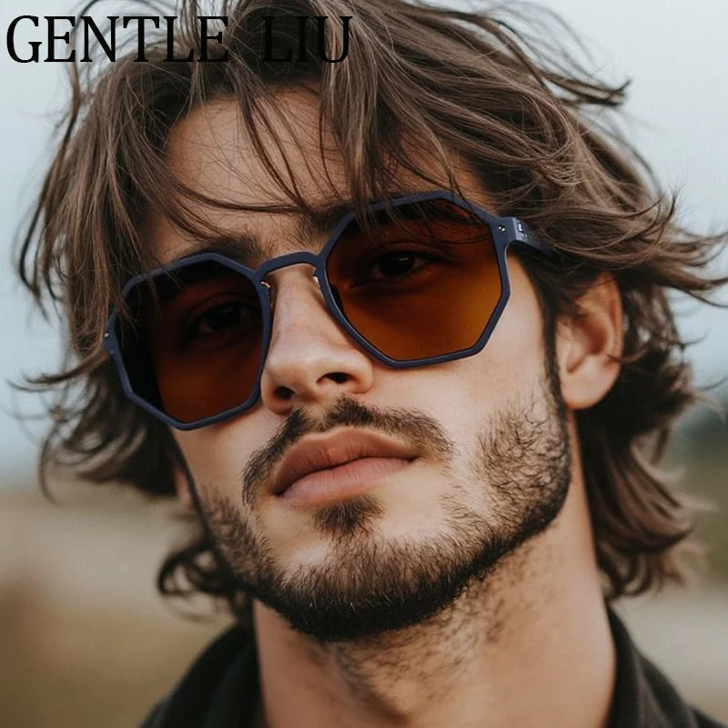 Lunettes de soleil homme steampunk métal – CLEVI Paris