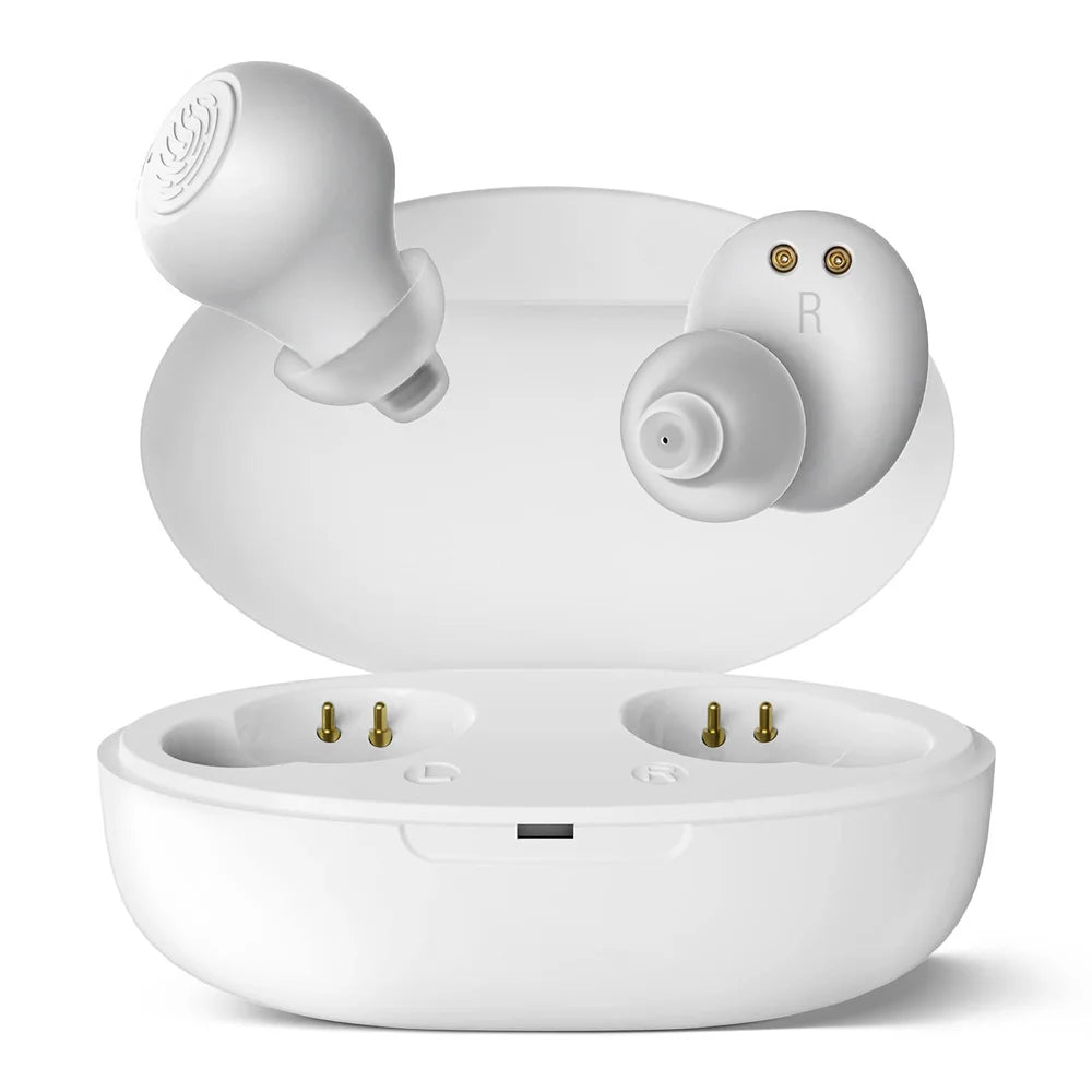 Aide Auditive ITE DOCTODD Rechargeable 20H Paire Blanche – CLEVI Paris