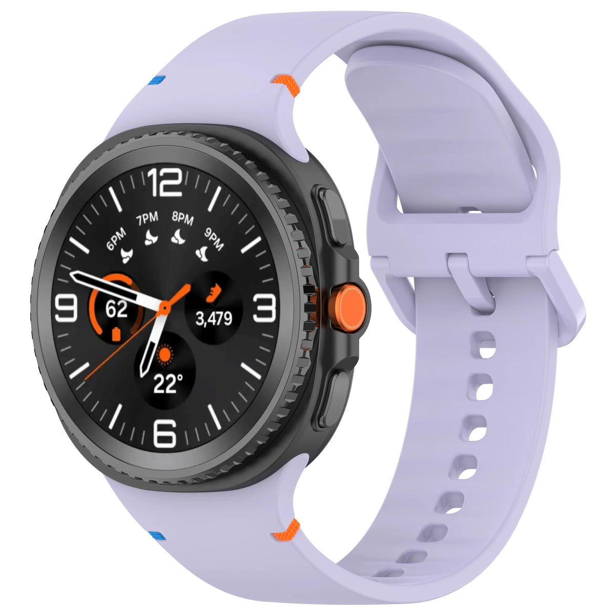 Bracelet silicone compatible Galaxy Watch 8 – CLEVI Paris