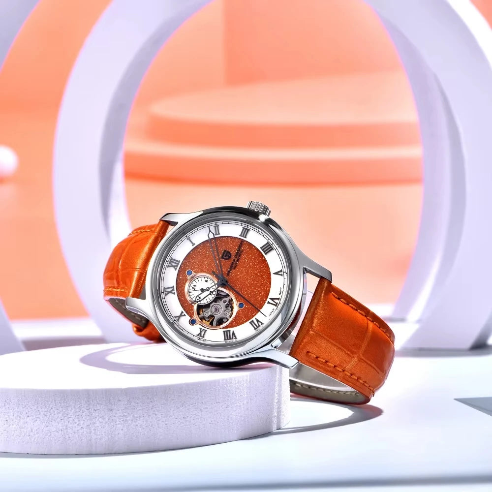 Montre Homme Automatique Tourbillon Chiffres Romains Pagani Design – CLEVI Paris