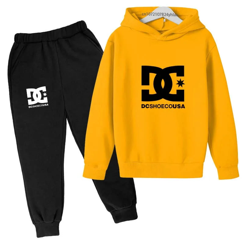 Ensemble enfant sweat à capuche et pantalon – CLEVI Paris