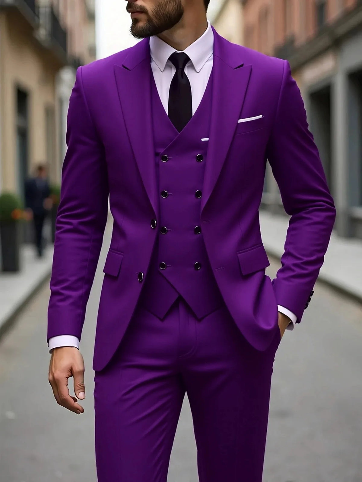Costume homme 3 pièces pour mariage – CLEVI Paris