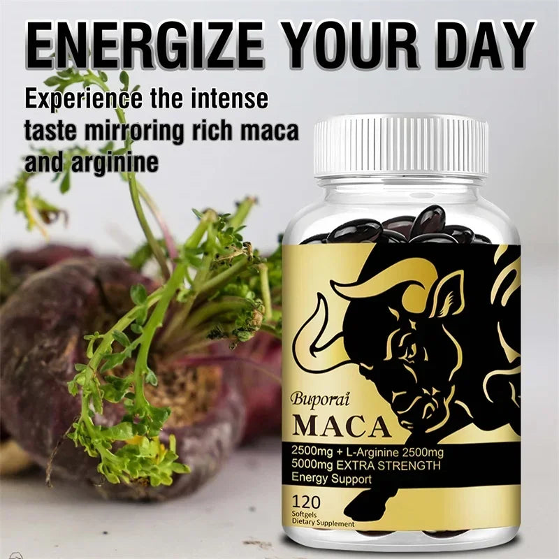 Complexe maca et L-arginine en gélules – CLEVI Paris