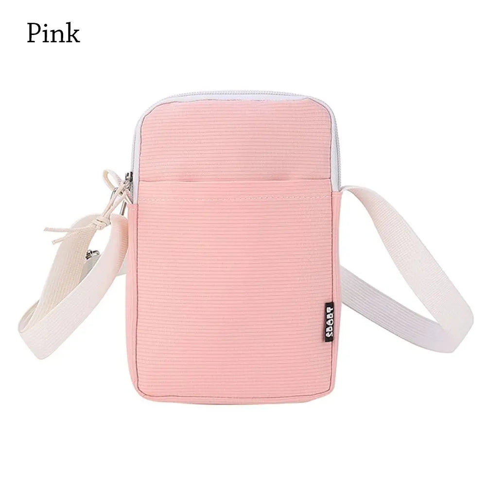 Mini Sac Toile Unisexe Croisé Téléphone 20x13cm Résistant Eau – CLEVI Paris