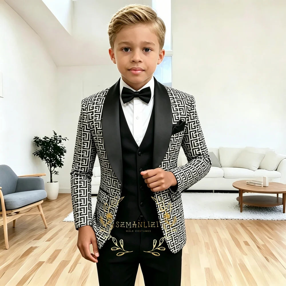 Costume enfant 3 pièces pour cérémonie – CLEVI Paris