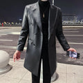 Blazer homme noir à double boutonnage – CLEVI Paris