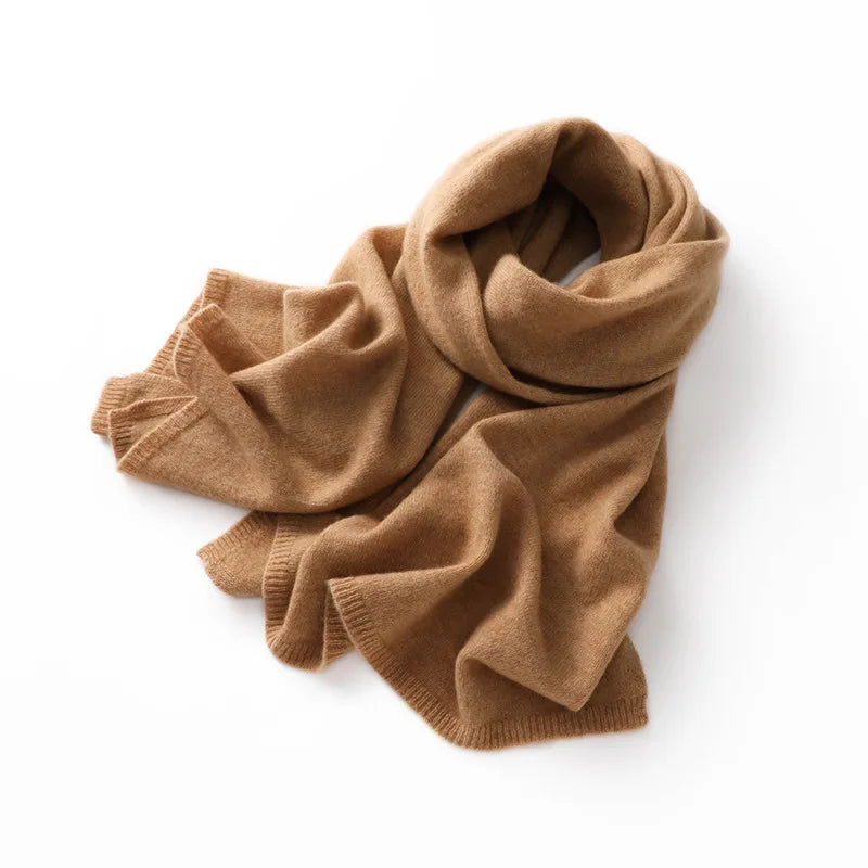 Écharpe 100 % cachemire femme 180 × 45 cm – CLEVI Paris