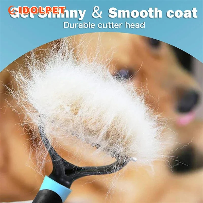 Brosse démêlante double face pour chien et chat – CLEVI Paris
