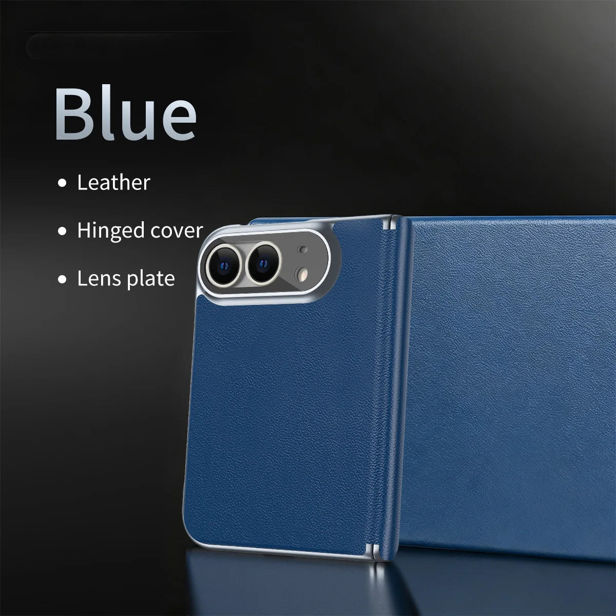 Coque iPhone Duo fine en simili cuir doux – CLEVI Paris