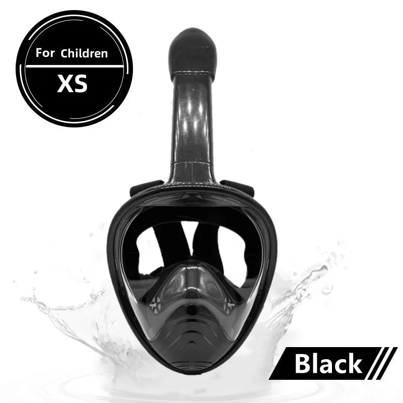 Masque de Plongée Intégral Anti-buée XIAOTREE – Snorkeling Adultes & Enfants – CLEVI Paris