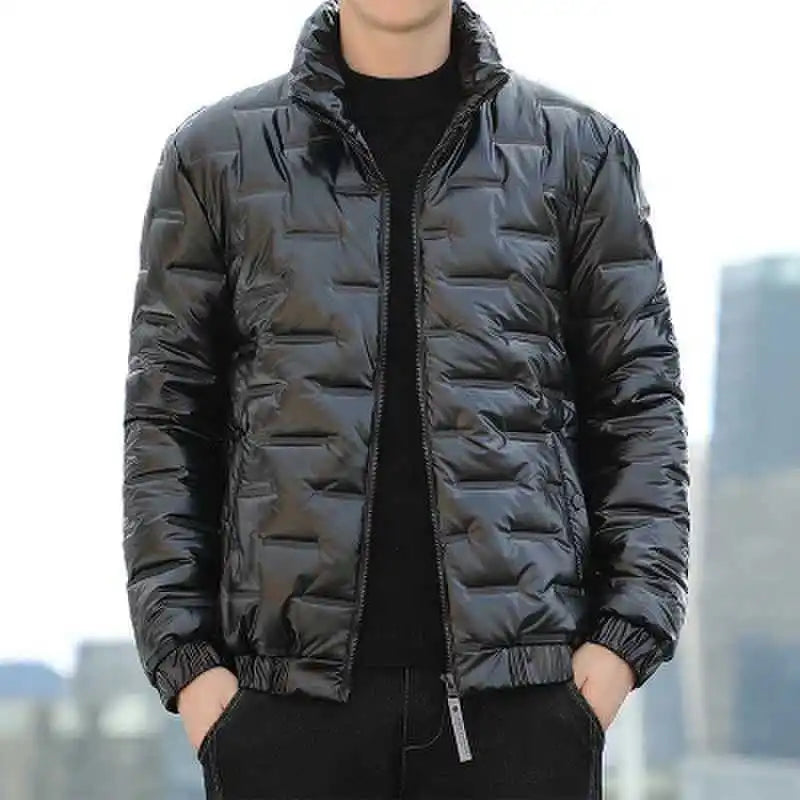 Veste matelassée homme à col montant – CLEVI Paris