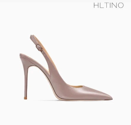 Escarpins slingback à talons fins – CLEVI Paris