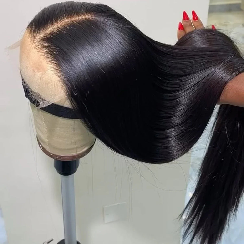 Perruque Bone Straight Cheveux Humains Brésiliens Remy 180% — Lace 13x4 / 13x6 / 9x6 / 5x5 / 4x4 / 360 – CLEVI Paris