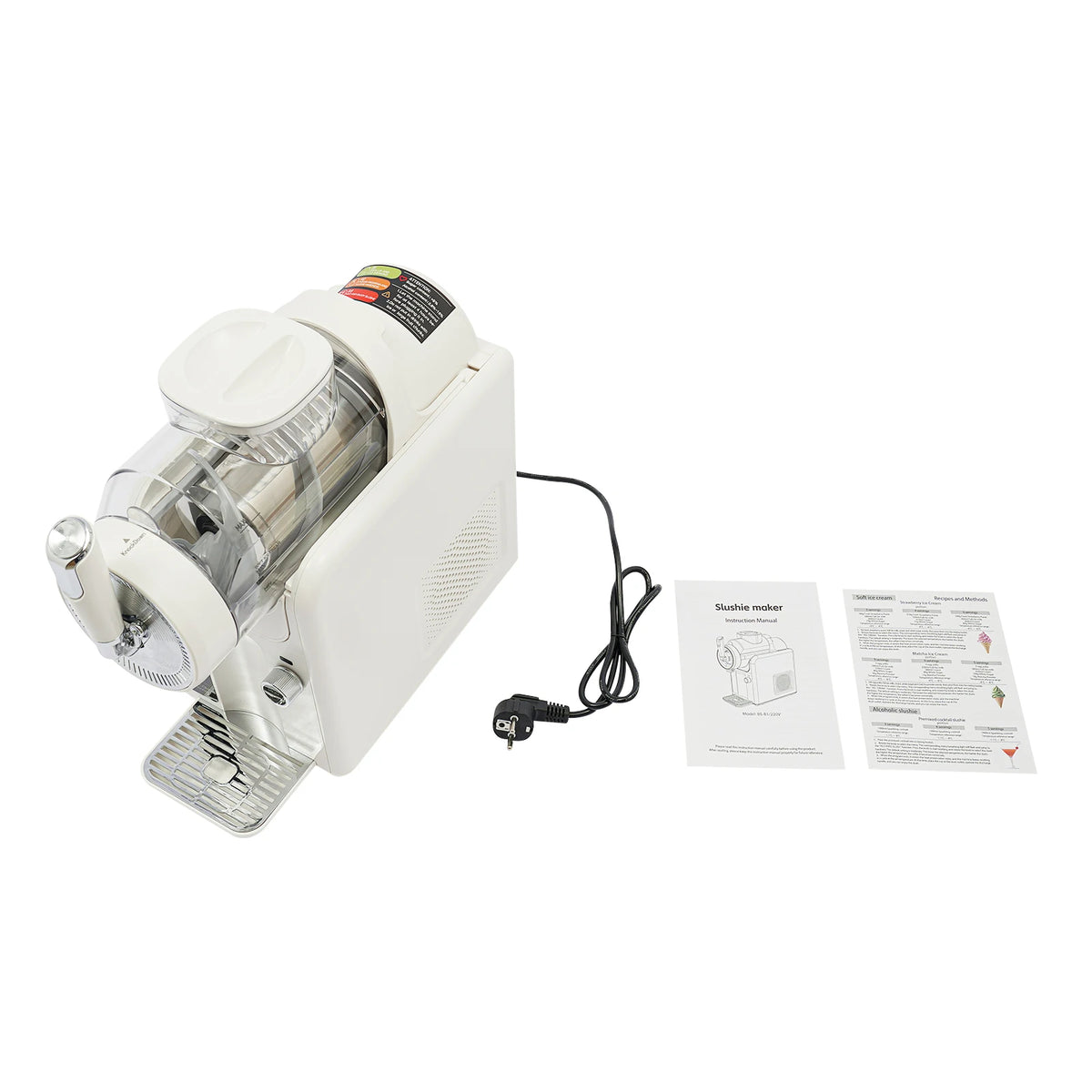Machine à boissons glacées 2 L avec 5 modes – CLEVI Paris