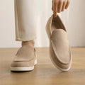 Mocassins homme en daim à enfiler – CLEVI Paris