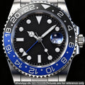 Montre Automatique Homme Style GMT 40MM Acier 904L Cadran Lumineux – CLEVI Paris
