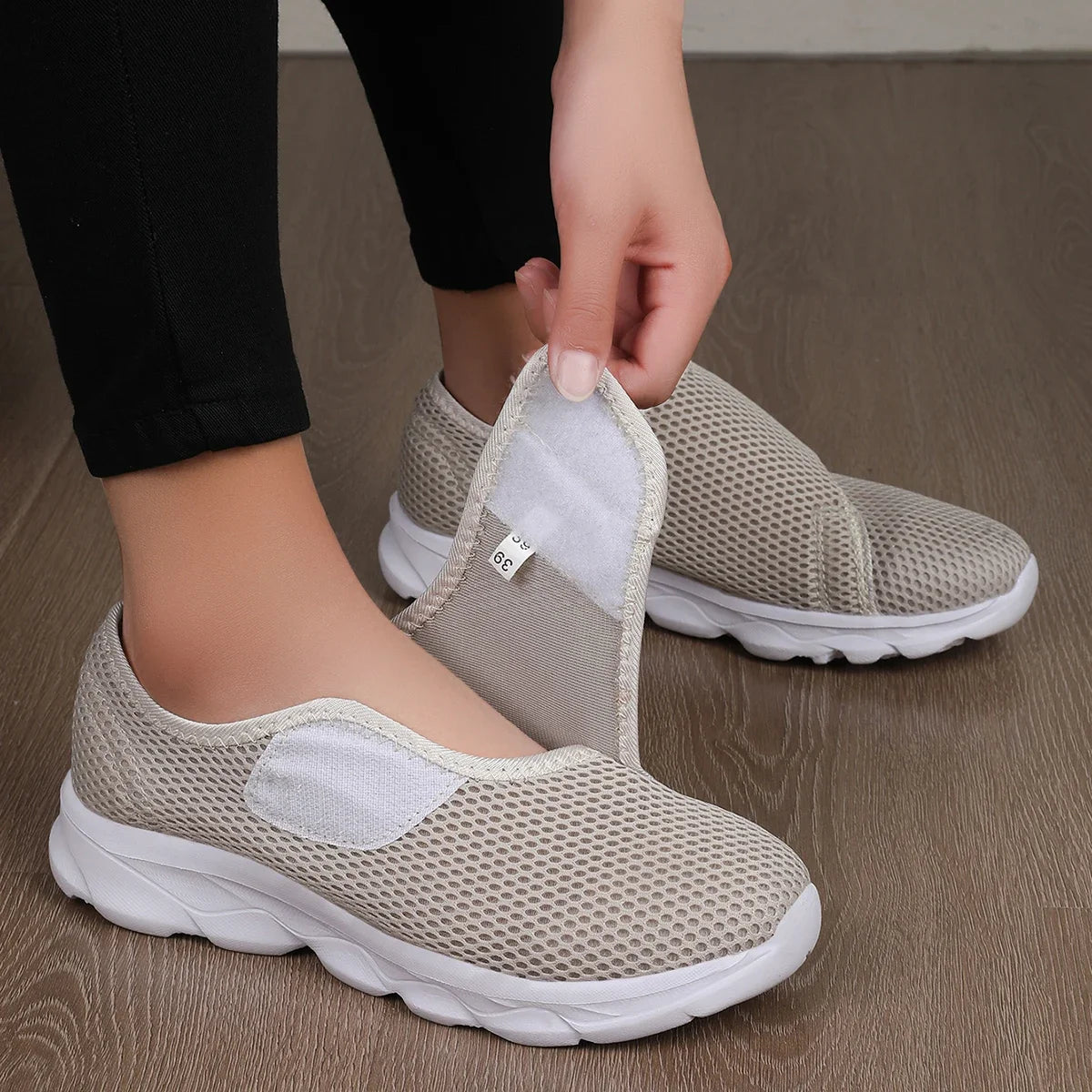 Chaussures unisexes à fermeture scratch – CLEVI Paris