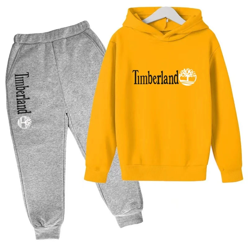 Ensemble enfant sweat à capuche et pantalon – CLEVI Paris