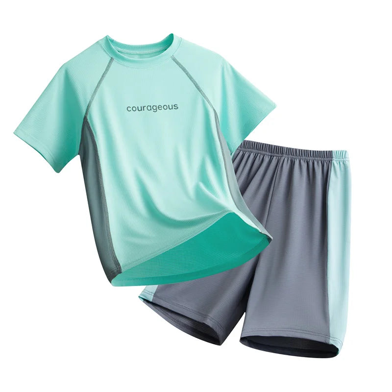 Ensemble enfant CEA T-shirt et short – CLEVI Paris