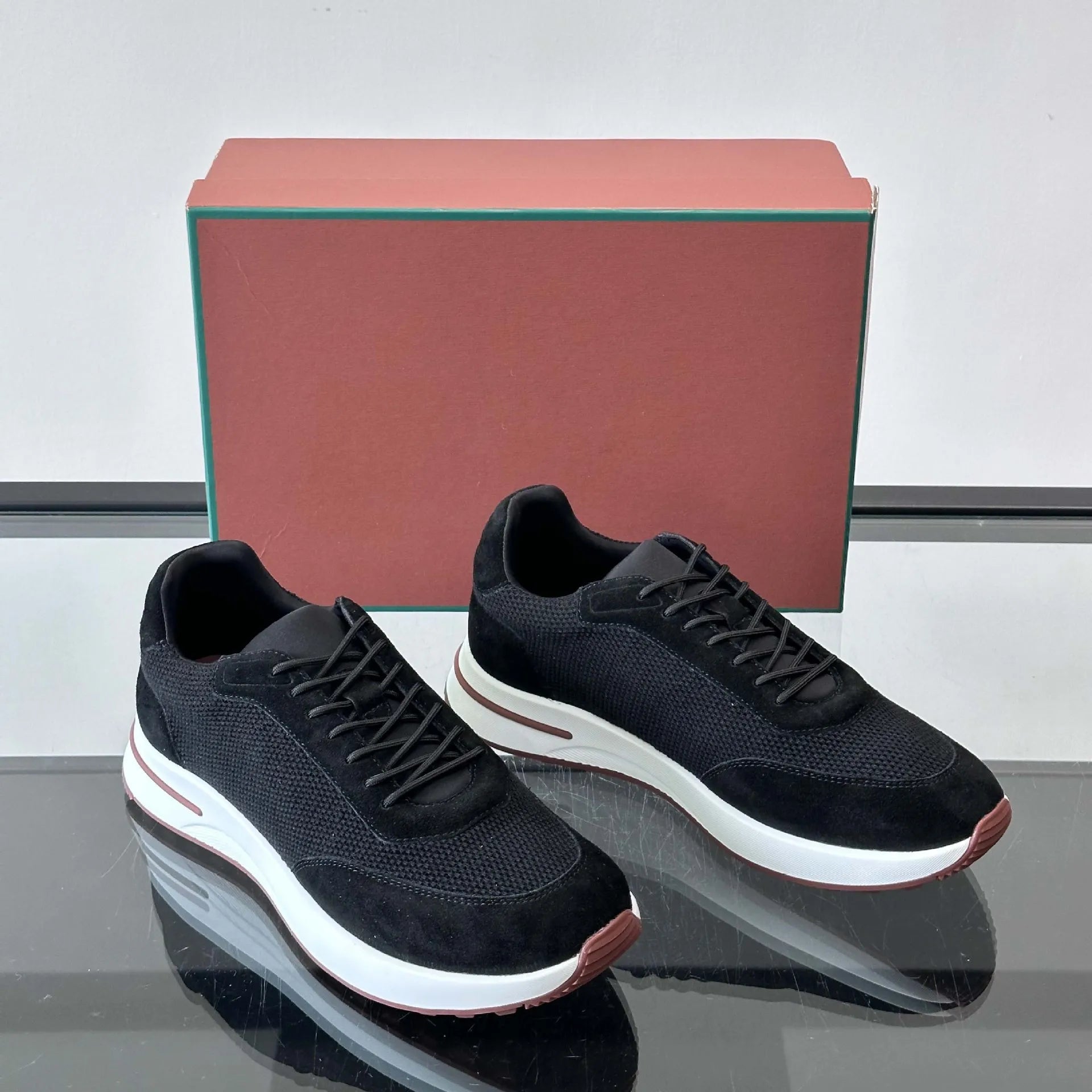 Sneakers Homme Cuir Dad Shoes Respirantes – CLEVI Paris
