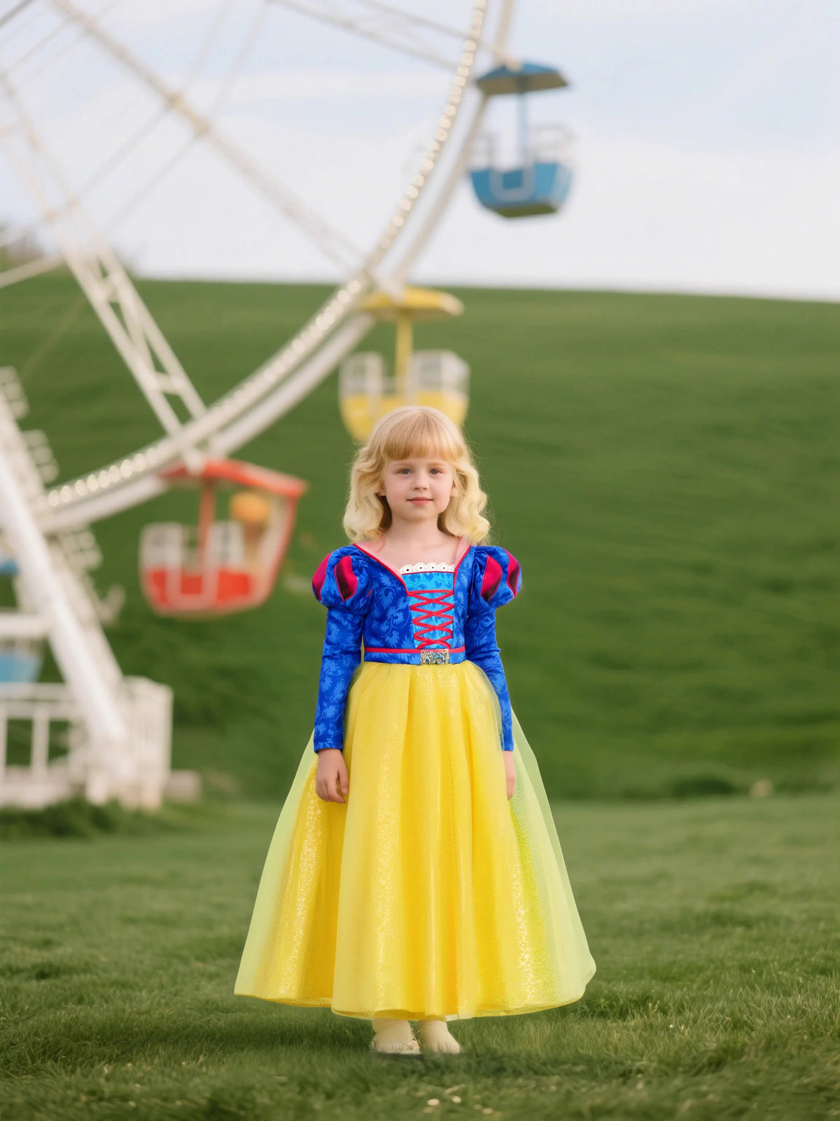 Robe de princesse fille pour déguisement – CLEVI Paris