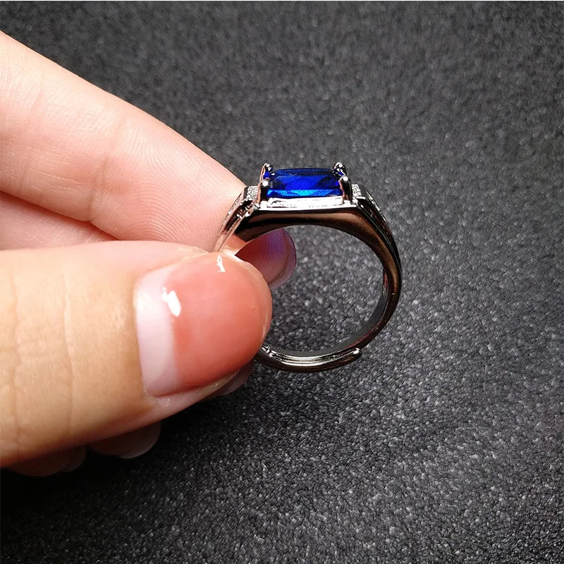 Bague Femme Argent 925 Cristal Cocktail – CLEVI Paris