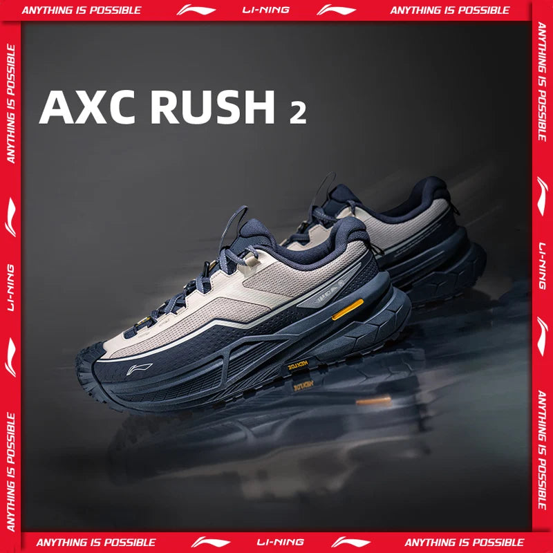 Chaussures Randonnée Unisexe Li-Ning AXC Rush 2 BOOM Cushion HEX LOC Anti-Glisse Mesh TPU – CLEVI Paris
