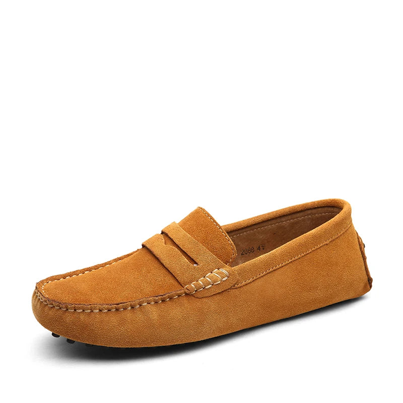 Mocassins Cuir Véritable Homme Slip-On Confort | 10 Coloris – CLEVI Paris