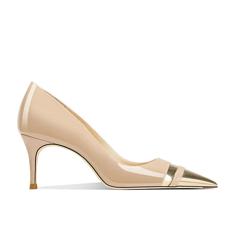 Escarpins vernis à talons fins – CLEVI Paris