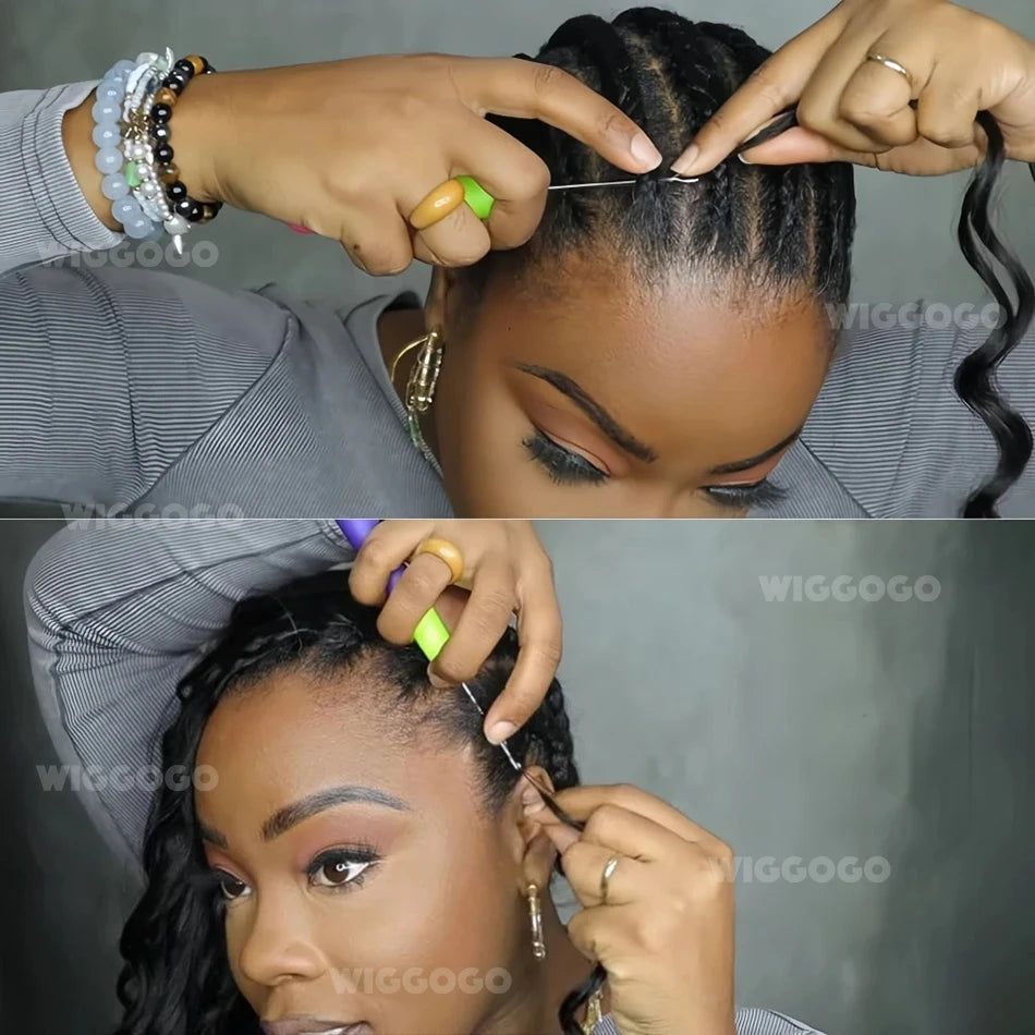 Extensions Crochet Body Wave Cheveux Humains Remy Hair Brésiliens Knotless Légères – CLEVI Paris