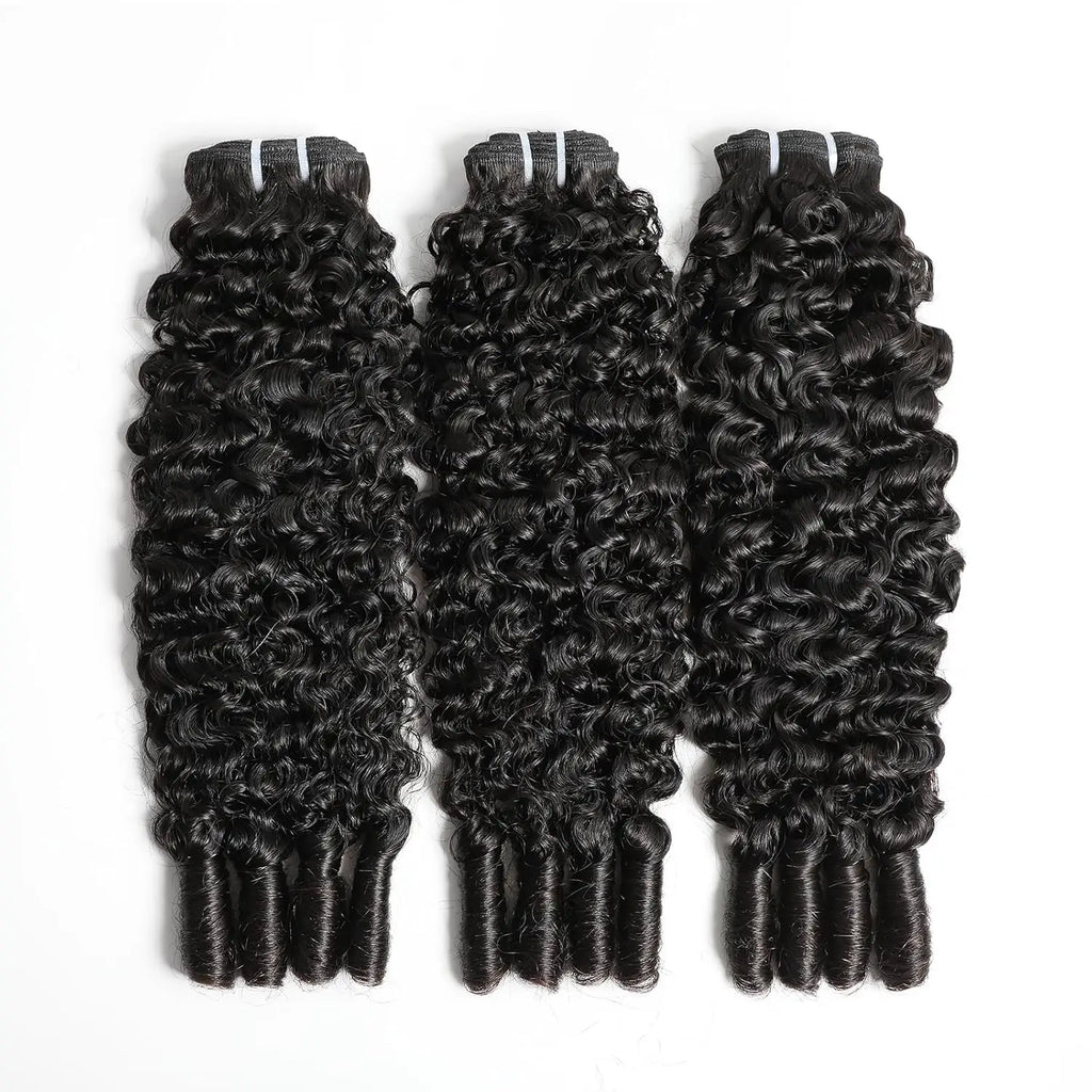 Burmese Curly Hair Bundles – Extensions Cheveux Humains Remy – CLEVI Paris