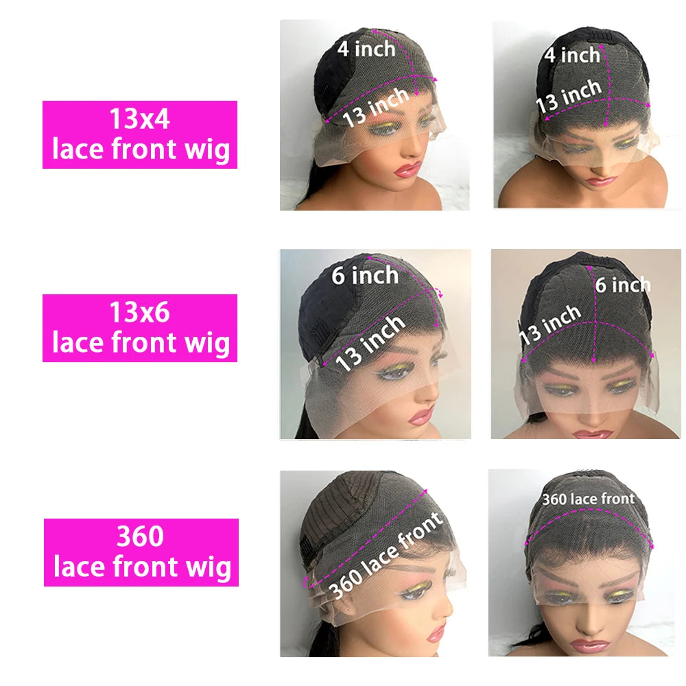 Perruque Body Wave HD Lace 13x6 360 Remy Femme – CLEVI Paris
