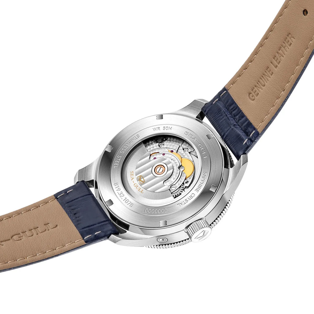 Montre Homme Automatique Calendrier Astronomique Chinois Grande Ourse Sea-Gull 819.32.1078 – CLEVI Paris