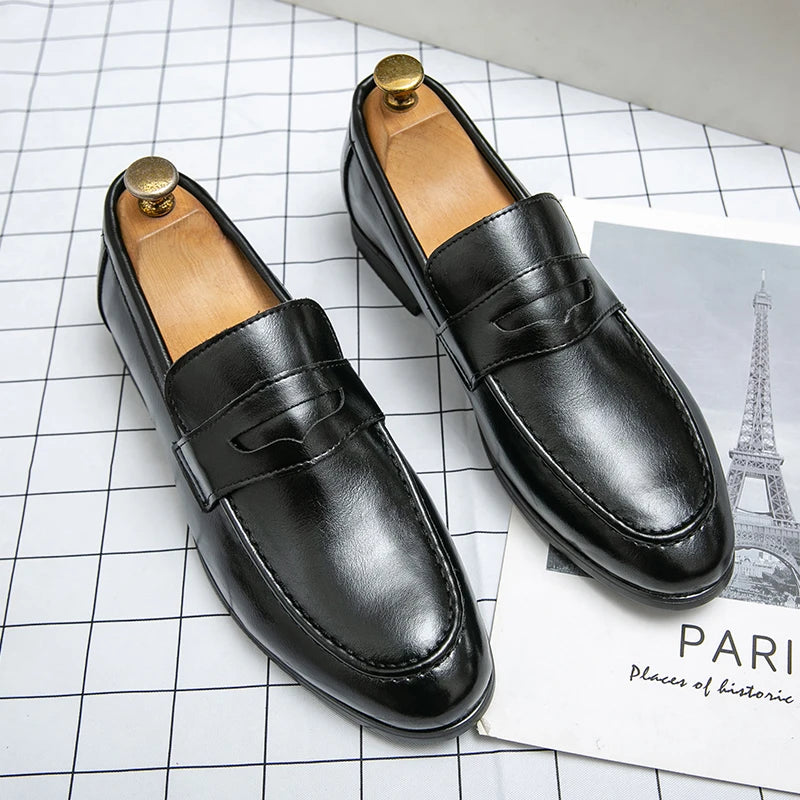 Mocassins en Cuir Décontractés pour Homme – CLEVI Paris