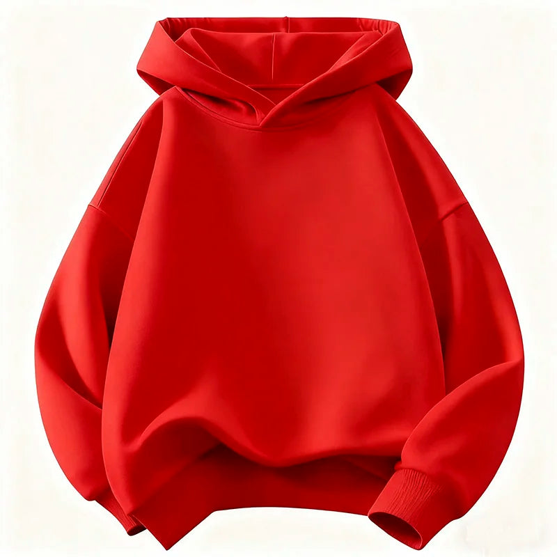 Sweat à capuche enfant uni unisexe – CLEVI Paris