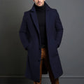 Manteau long boutonné homme – CLEVI Paris