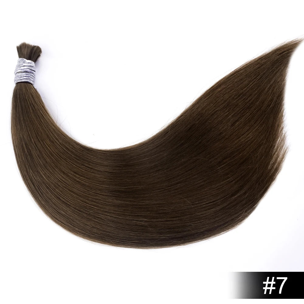 Mèches Bulk Brésiliennes Lisses 100% Cheveux Humains – CLEVI Paris