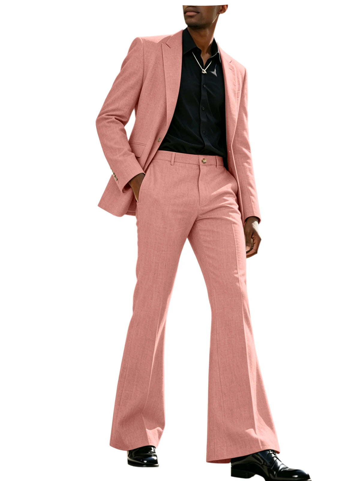 Costume Homme Lin Évasé 2 Pièces – CLEVI Paris