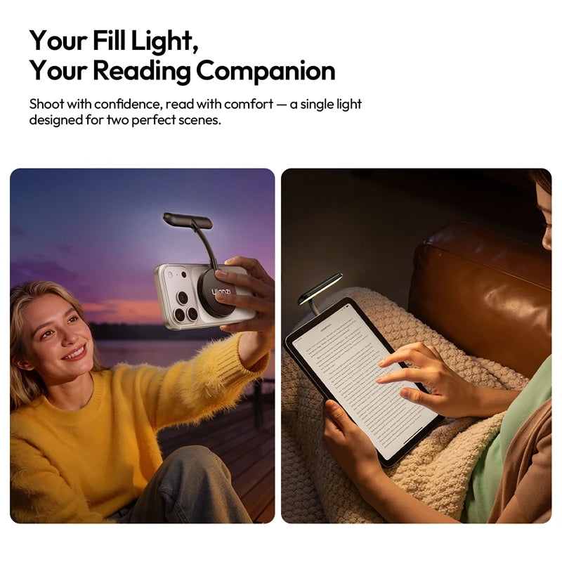 Lampe magnétique flexible Ulanzi M10 – CLEVI Paris
