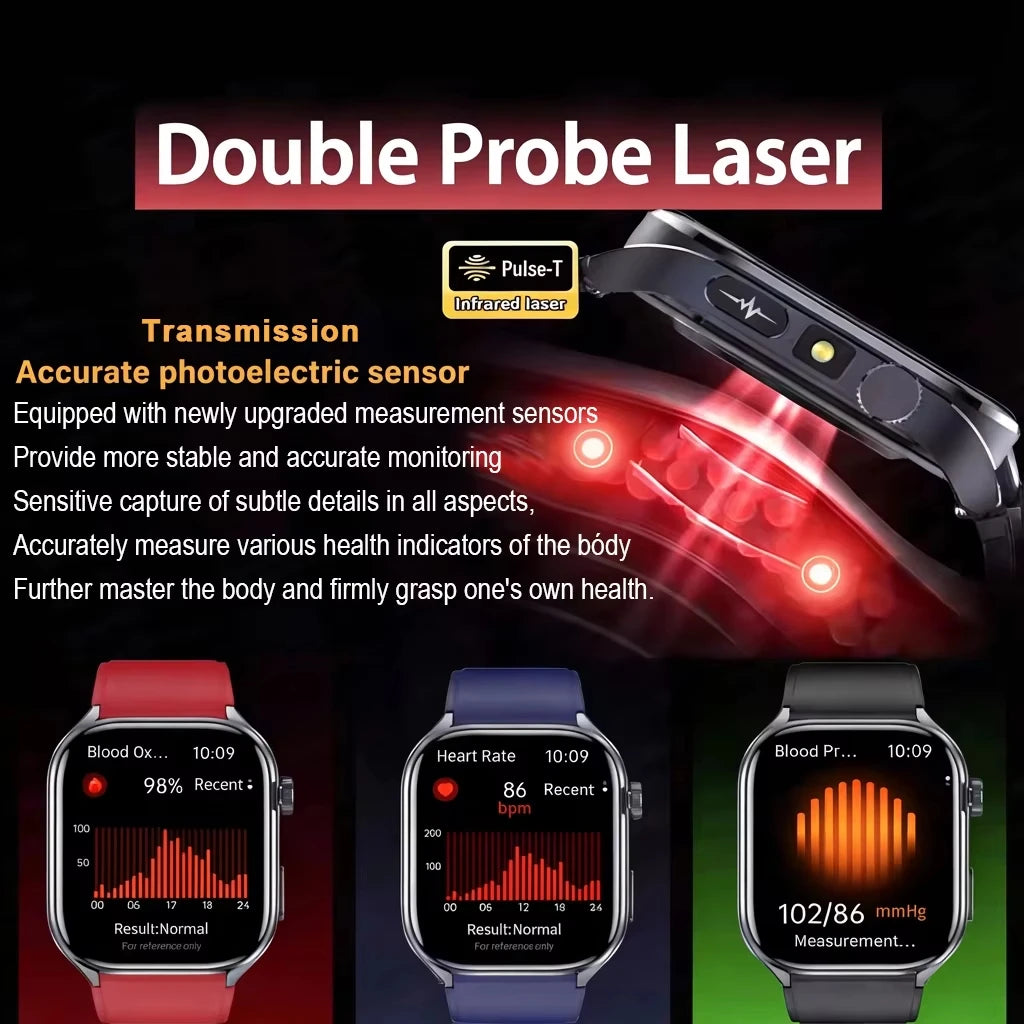 Montre KAVSUMI ET572 AMOLED 2″ Bluetooth – CLEVI Paris