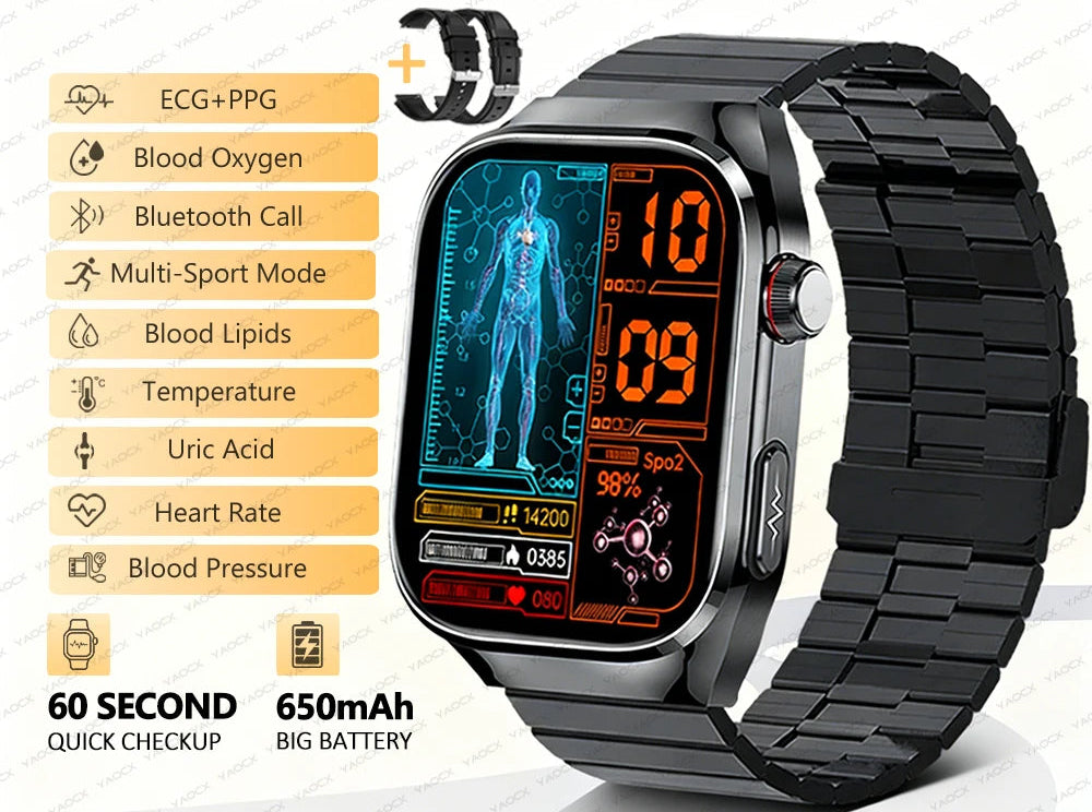 Montre connectée TK16 AMOLED avec appels Bluetooth – CLEVI Paris
